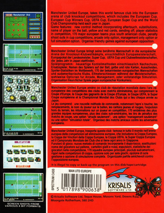 Manchester United Europe - Dos