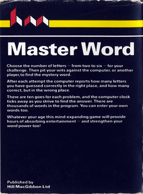 Master Word - Dos