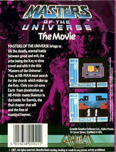 Masters Of The Universe - The Movie - Dos