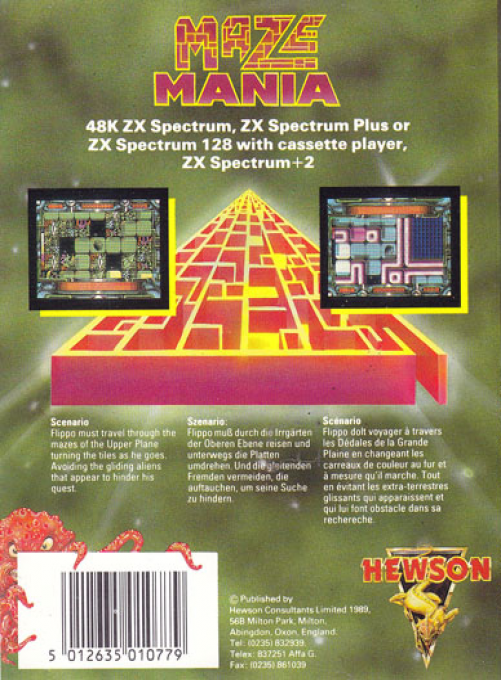 Maze Mania - Dos