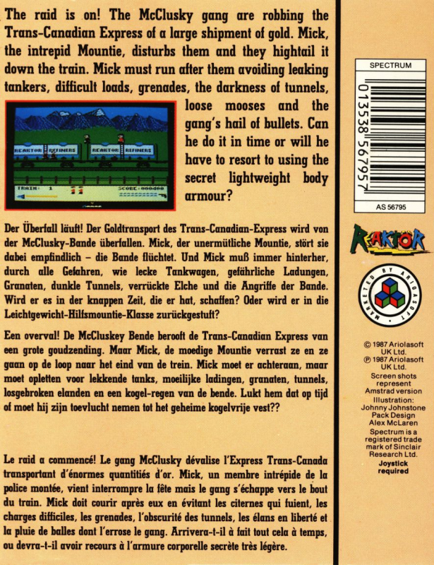 Mountie Mick's Death Ride - Dos