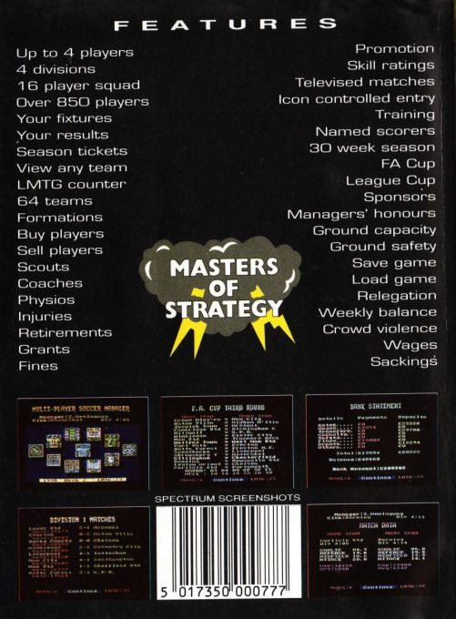 Multi-player Soccer Manager dos