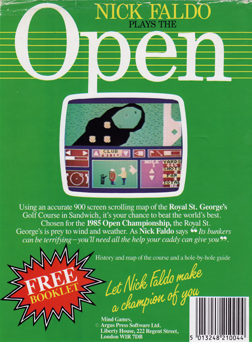 Nick Faldo Plays The Open - Dos