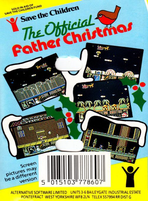 Official Father Christmas Game, The - Dos