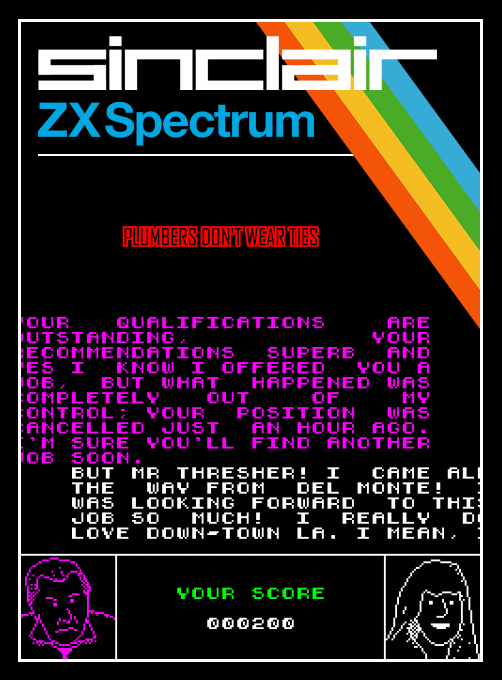 Plumbers don't wear ties