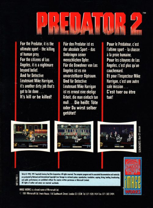 Predator 2 - Dos