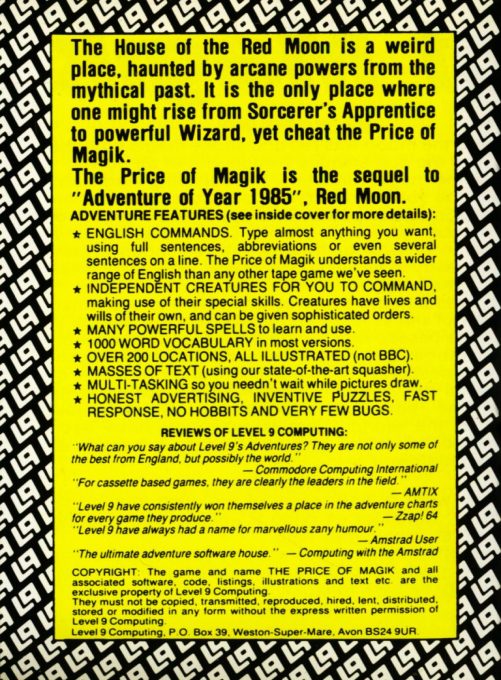 Price of Magik, The - Dos