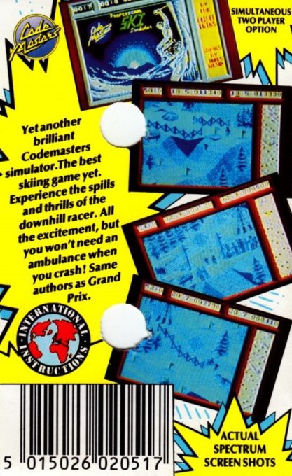 Professional Ski Simulator - Dos