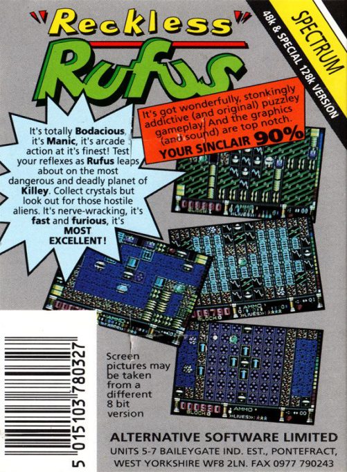 Reckless Rufus - Dos