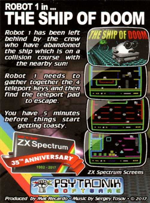 Robot 1 in... The Ship of Doom - Dos