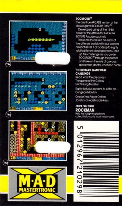 Rockford - The Arcade Game - Dos