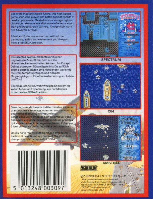 Scramble Spirits - Dos