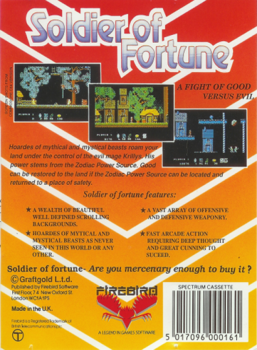 Soldier of Fortune dos