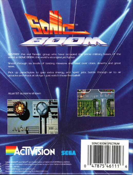 Sonic Boom dos