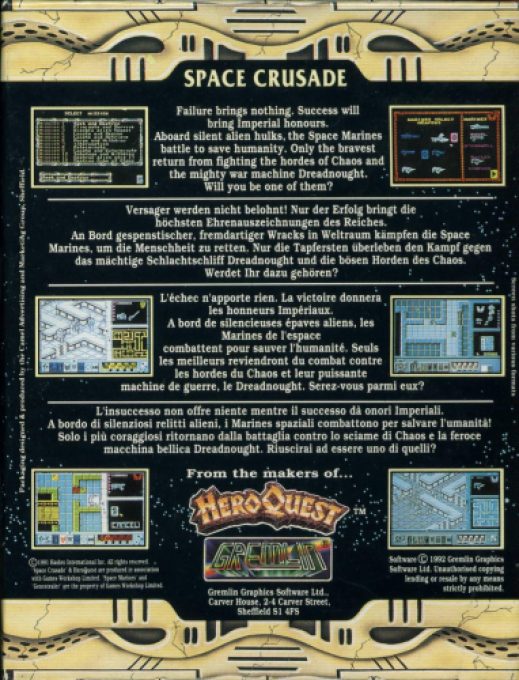 Space Crusade - Dos