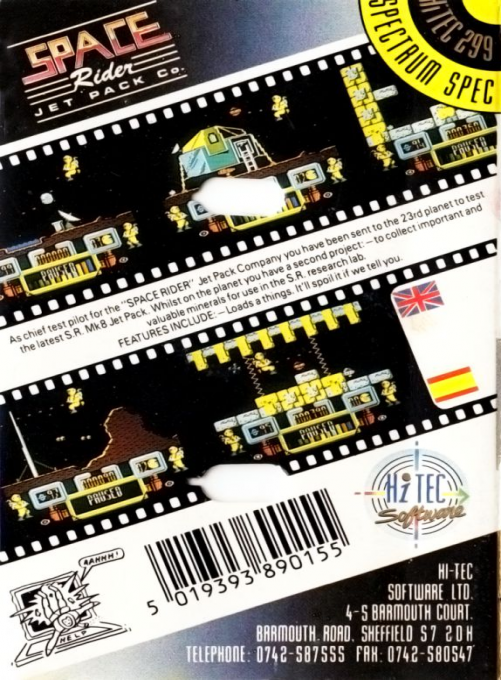 Space Rider Jet Pack Co. dos