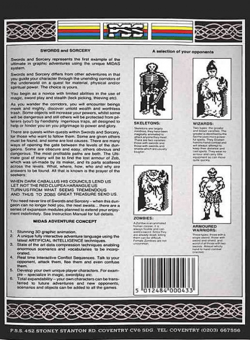 Swords And Sorcery dos