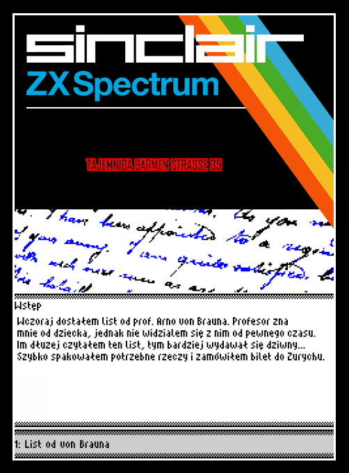 Tajemnica Carmen Strasse 35