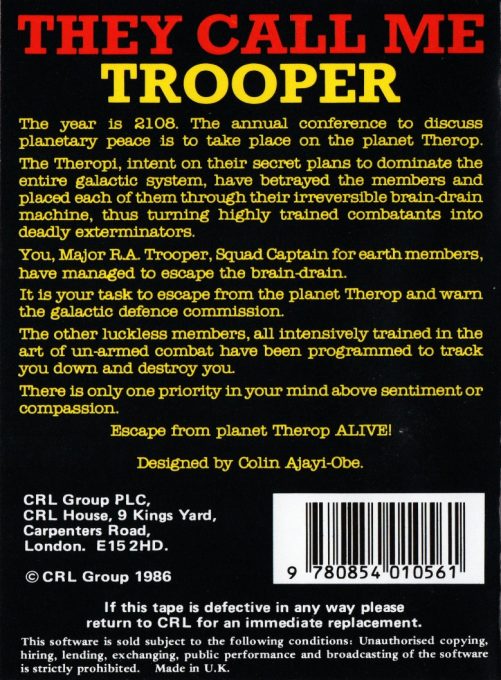 They Call Me Trooper - Dos