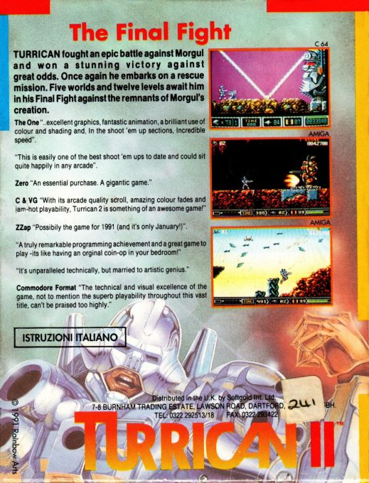 Turrican 2 - The Final Fight - Dos
