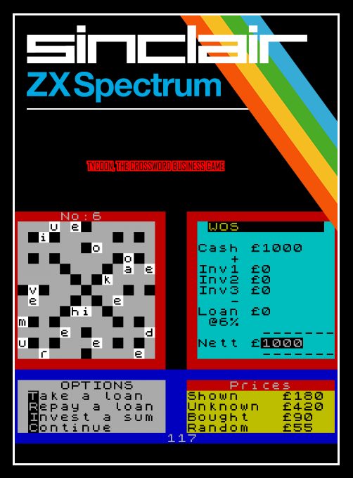 Tycoon, The Crossword Business Game
