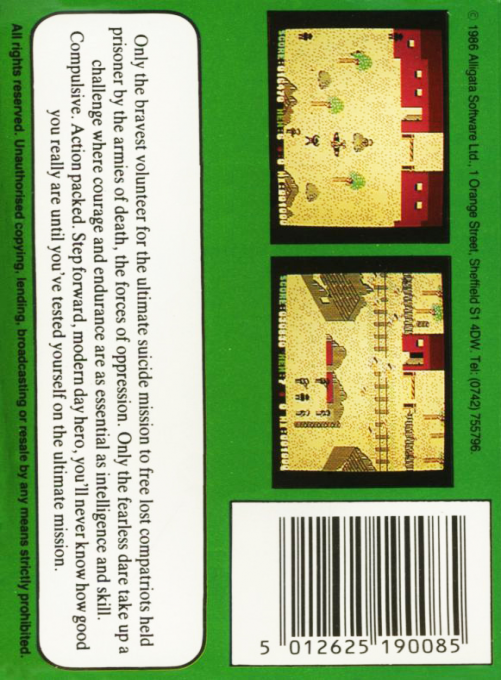 Who Dares Wins 2 - Dos