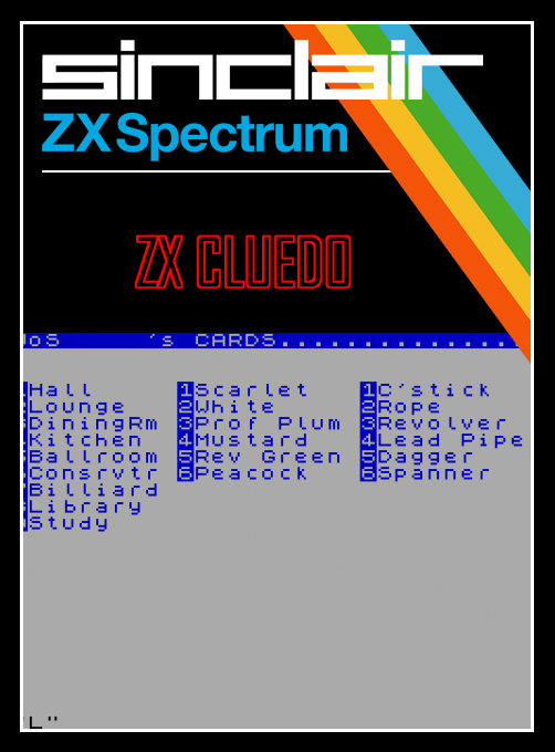 Zx Cluedo