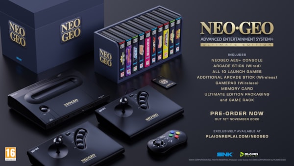 Neo Geo AES+ : SNK et PLAION ressuscitent la légendaire console, sans émulation, avec les vraies puces