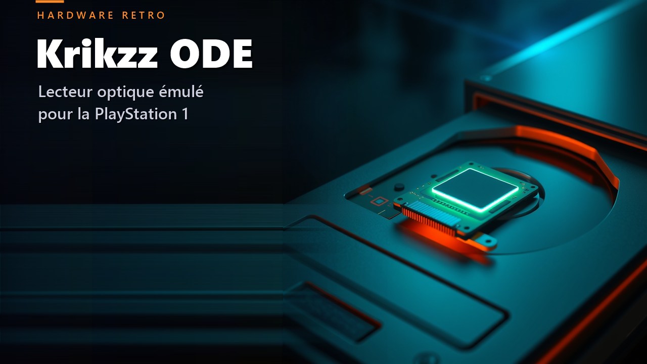 Krikzz prépare un émulateur de lecteur optique plug-and-play pour la PS1