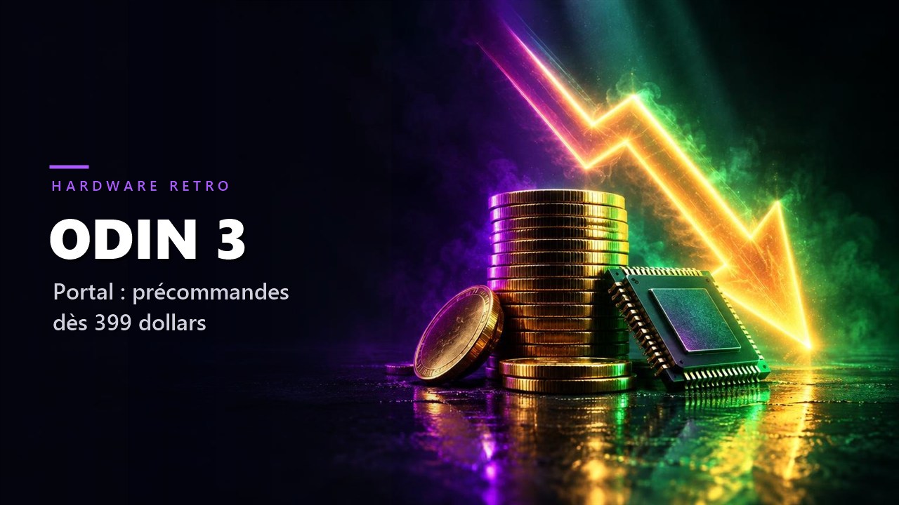 AYN Odin 3 Portal: preordini aperti da 399 dollari, aggiunto un modello da 1 TB