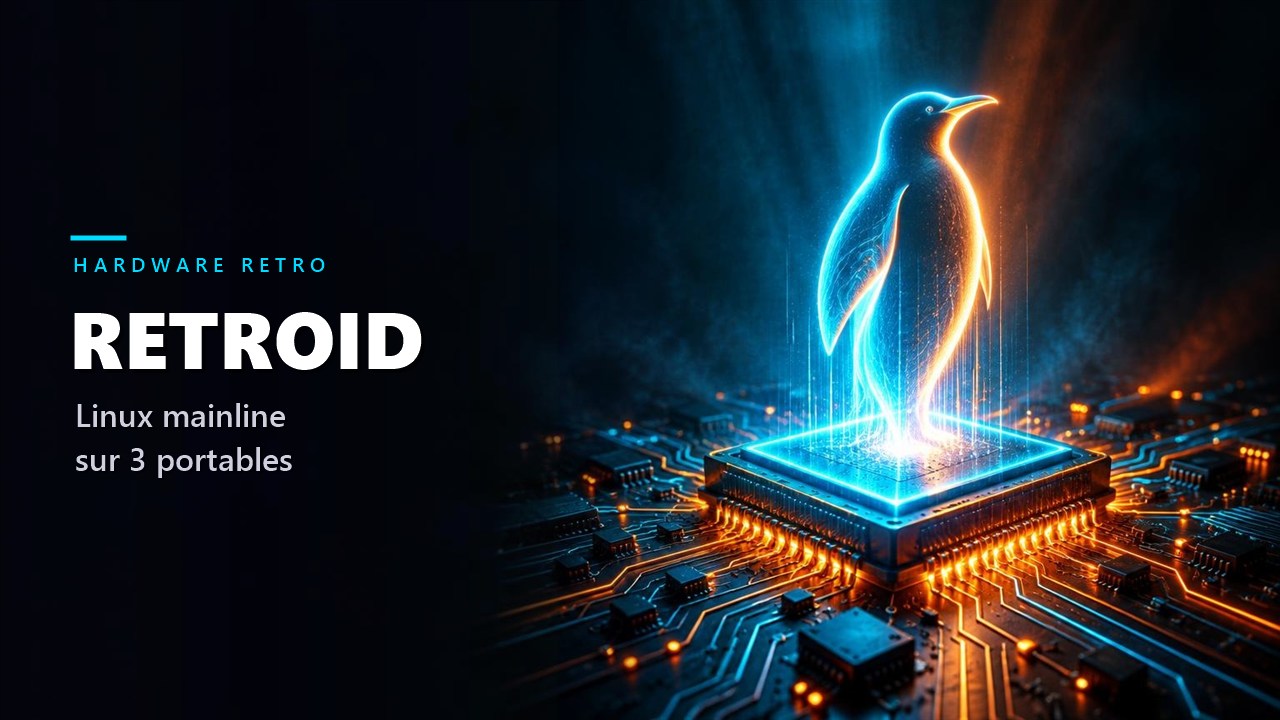 Retroid annuncia il supporto Linux «mainline» per tre dei suoi portatili