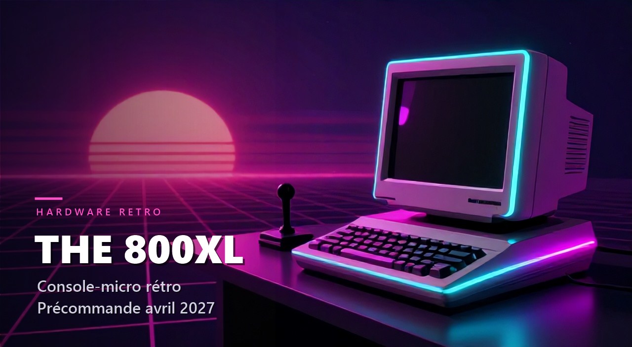 THE 800XL : Atari officialise sa console-micro rétro, en précommande pour avril 2027